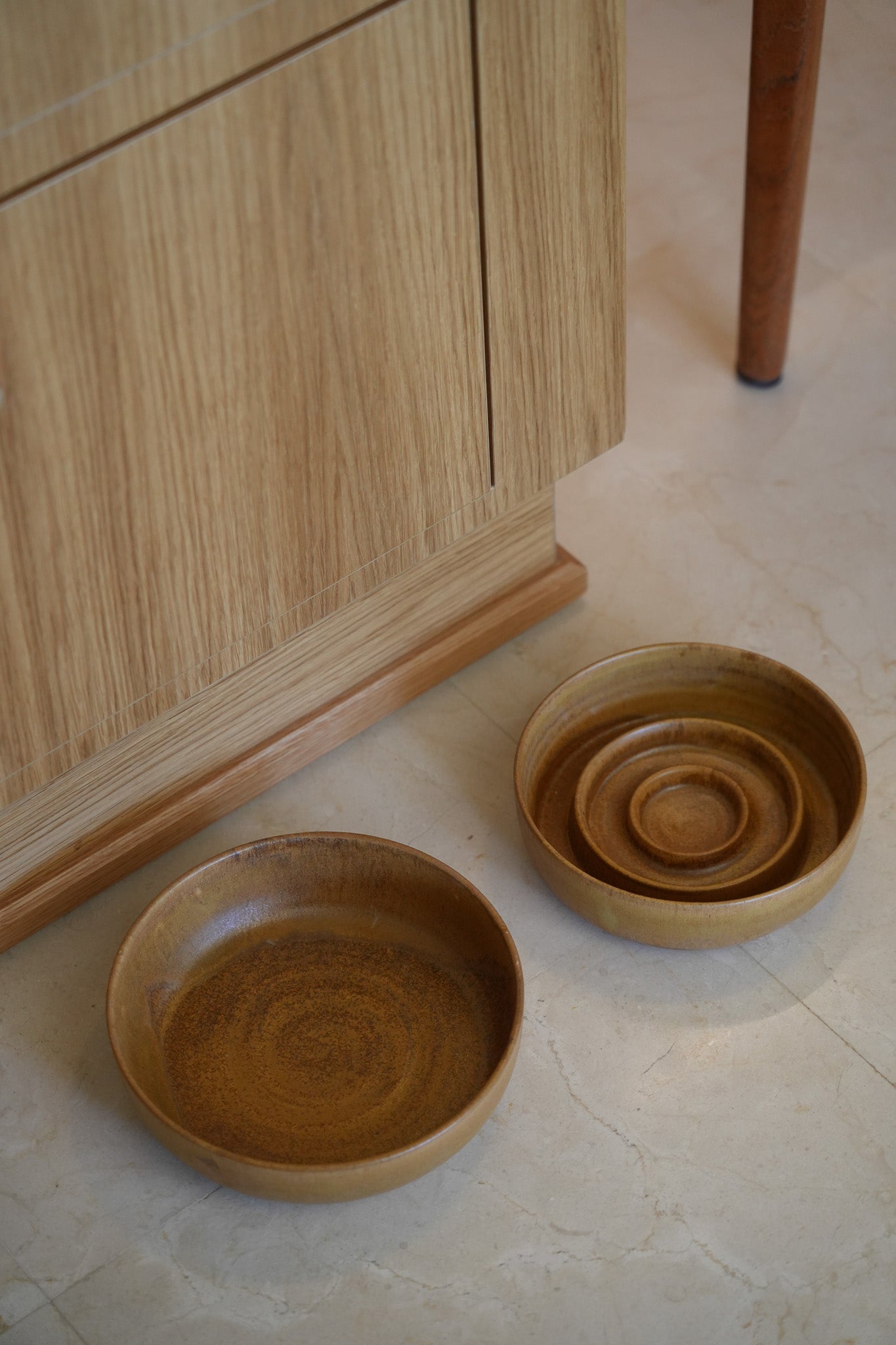 Handmade Ceramic Dog Slow Feeder Bowl by PawPaw