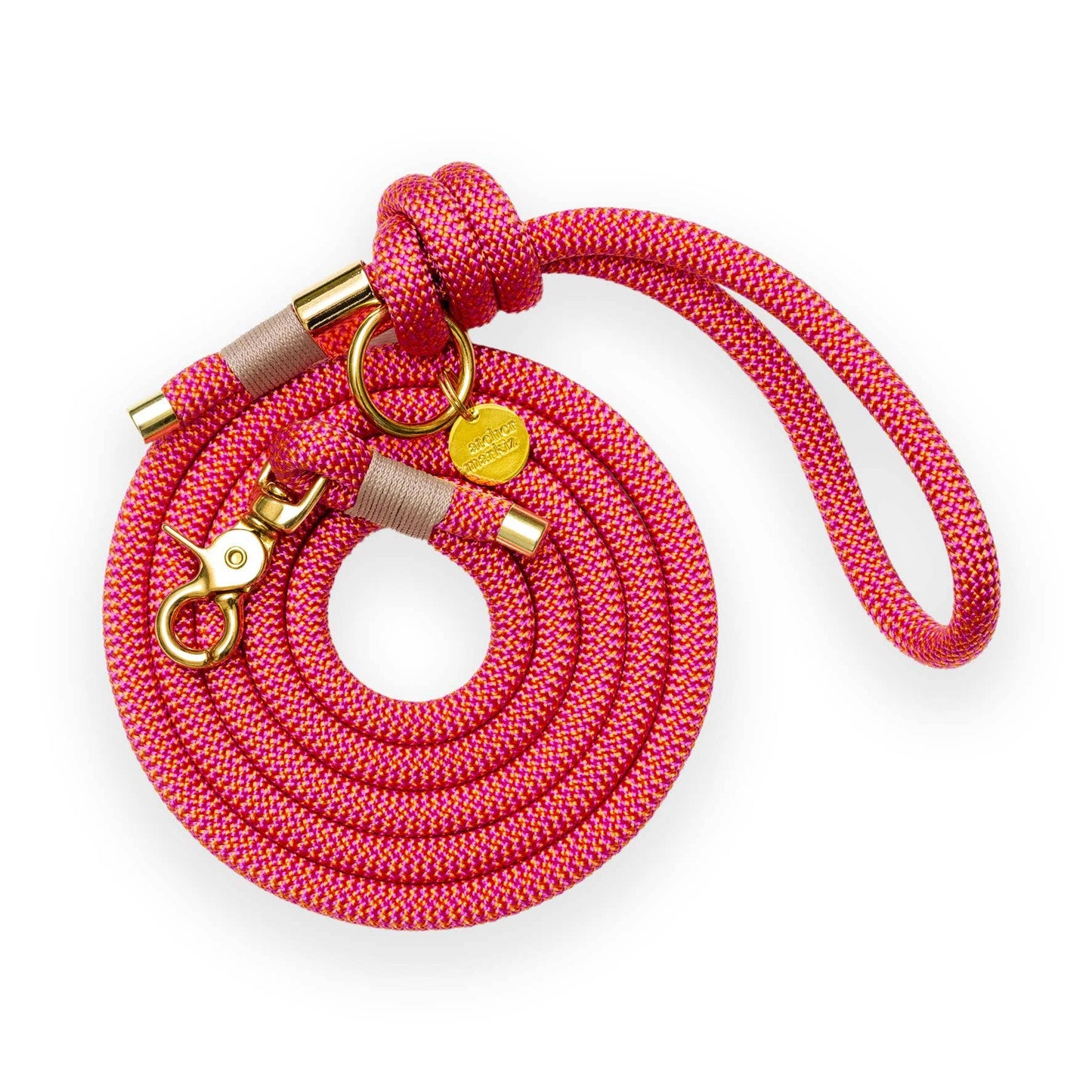 Nylon rope leash