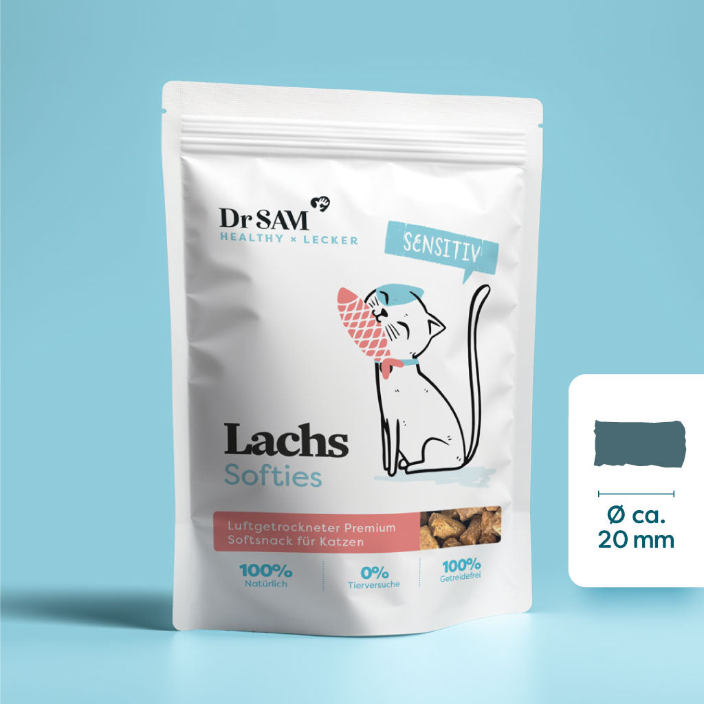 Bouchées de saumon pour chats