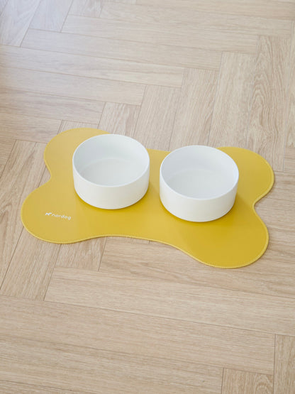 Placemat for dog bowls