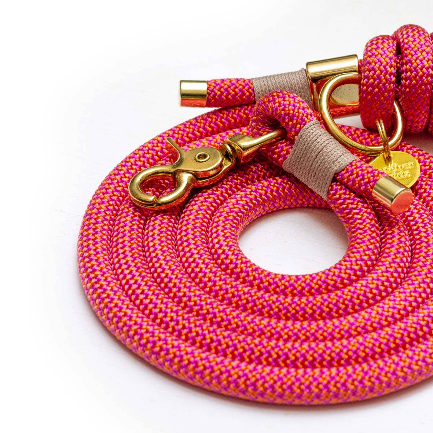 Nylon rope leash